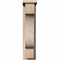 Ekena Millwork Newport Smooth Corbel w/Backplate, Douglas Fir, 5 1/2"W x 12"D x 24"H COR06X12X24NEW01SDF - alternate 4